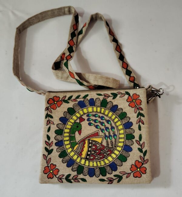 Madhubani Painted Bag for women