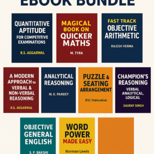 IBPS PO Prelims Books Bundle 2025 PDF Download with success plan
